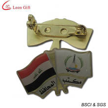 Wholesale Printing Flag Brass Lapel Pins (LM1730)